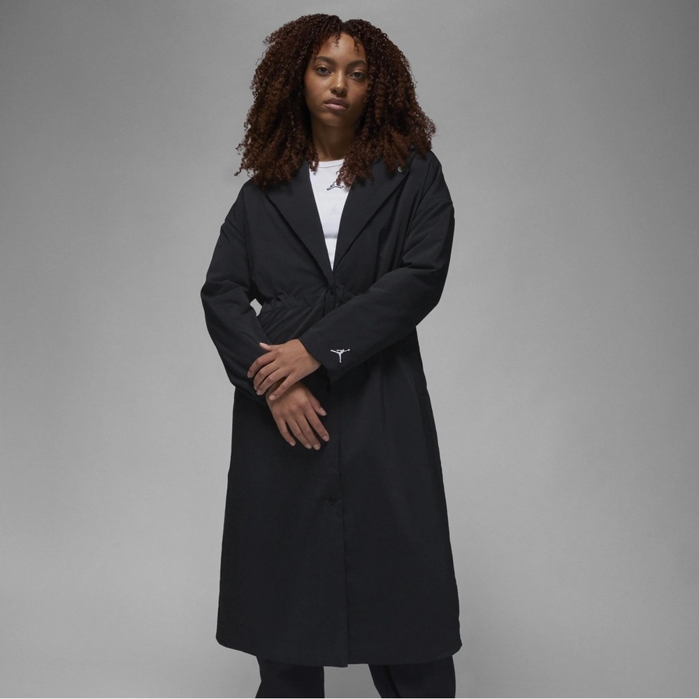 Jordan Black Long Coat